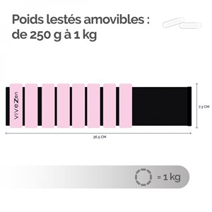 Poids lestés réglables