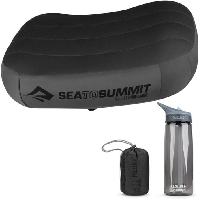 Oreiller Gonflable Sea To Summit Aeros Premium Deluxe - Occasion, Pour Randonnée, Camping, Trek