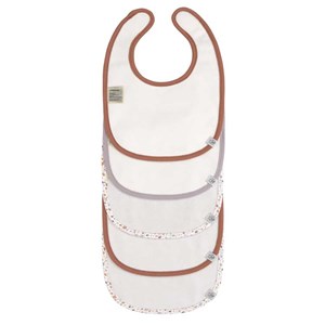 Lot de 5 bavoirs en éponge imperméa