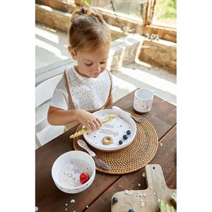 Lot de 5 bavoirs en éponge imperméa