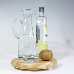 Plateau magnétique bambou