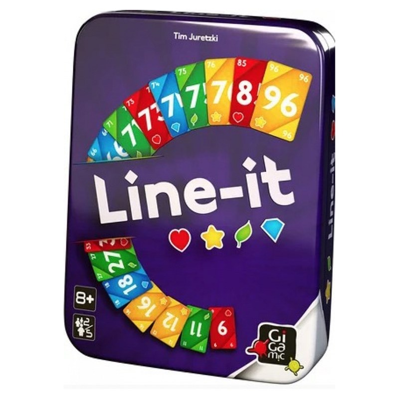 Line it - le jeu de carte
