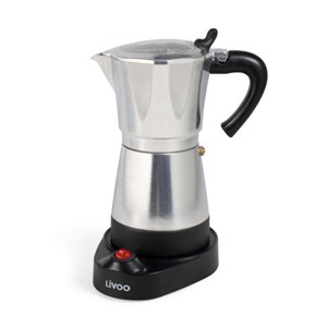 Cafetière italienne électrique acier 6 t