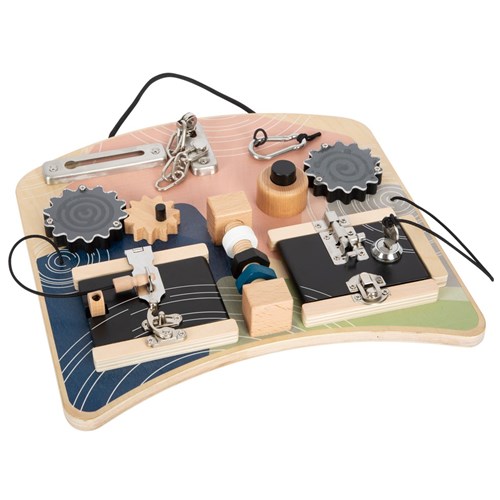 Small Foot Company - Planche motricité serrures rotation