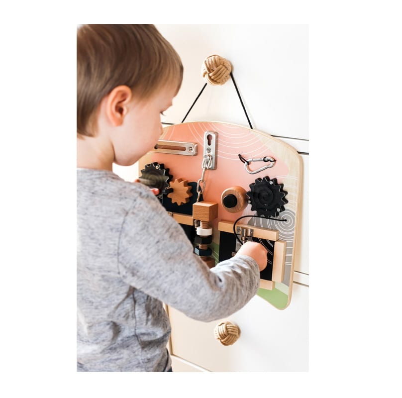 Planche d'équilibre Montessori Enfant - Jouet de Motricité en Bois