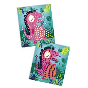 Mosaïques dinosaures