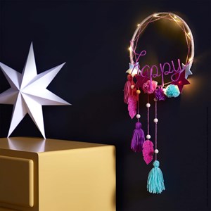 Kit créatif suspension lumineuse happy