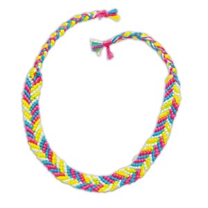 Coffret 7 bracelets brésiliens fluo à