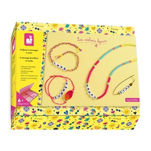 Coffret 4 bijoux à messages à créer