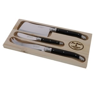 Set fromage laguiole noir