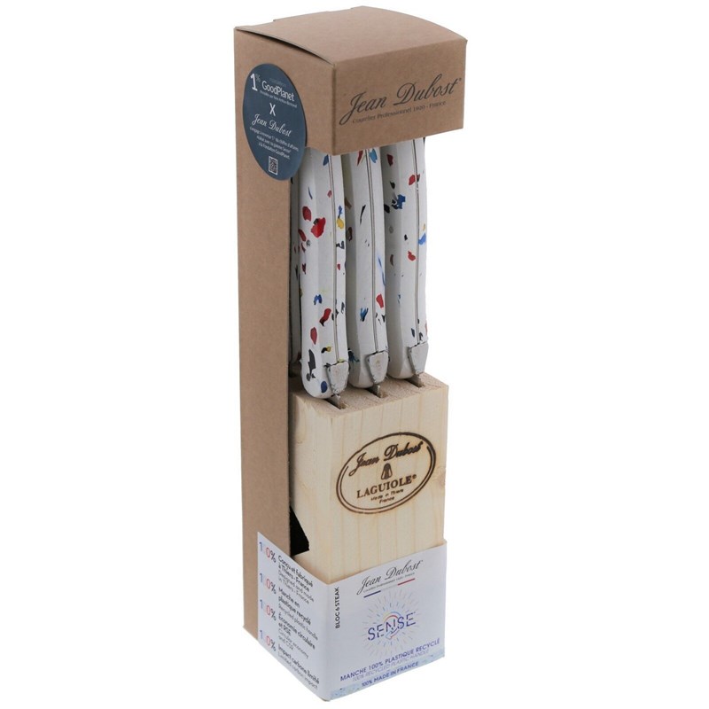 Jean Dubost - Bloc de 6 couteaux sense®