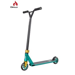 Trottinette freestyle chilli 5000 vert