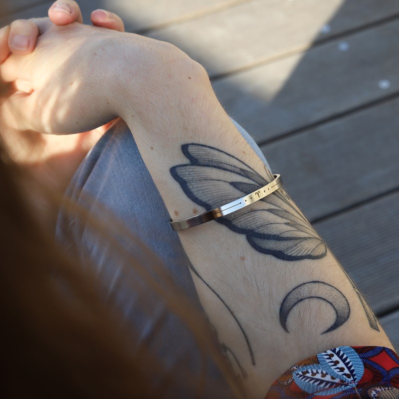 Monzémaré - Bracelet femme bélier jonc zodiaque
