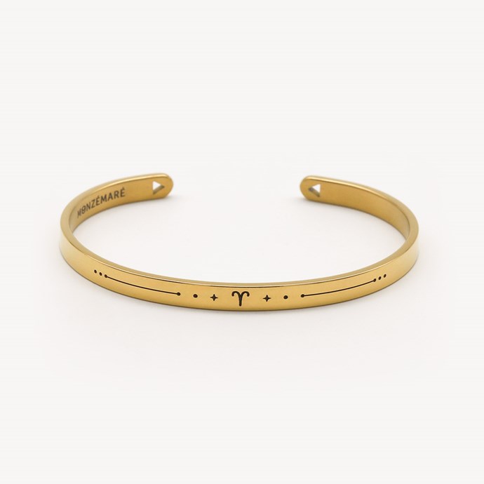 Bracelet Jonc astrologie femme - Bélier - Signe du Zodiaque - Monzémaré