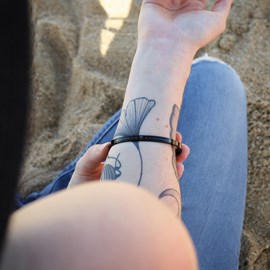 Bracelet femme bélier jonc zodiaque
