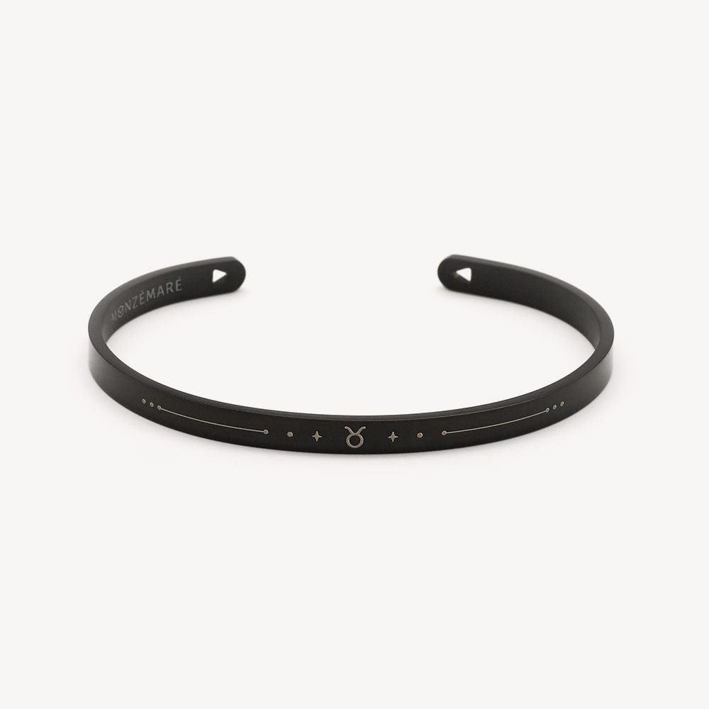 Bracelet femme taureau jonc zodiaque
