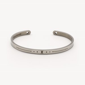 Bracelet femme gémeaux jonc zodiaque