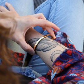 Bracelet femme gémeaux jonc zodiaque