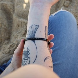 Bracelet femme cancer jonc zodiaque