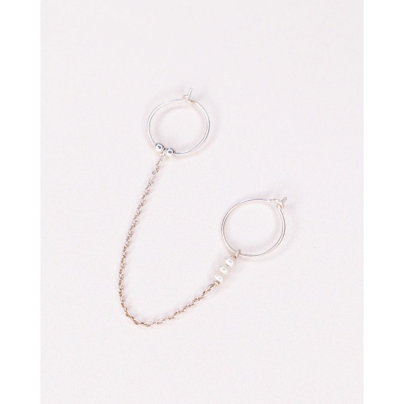 Axelle Joly - Boucles duo - certosa - argent