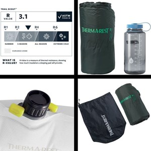 Matelas autogonflant thermarest trail s