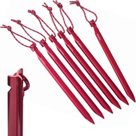 6 piquets de tente msr aluminium 190mm