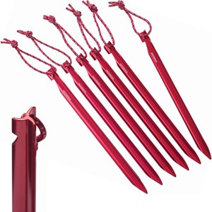 6 piquets de tente msr aluminium 190mm
