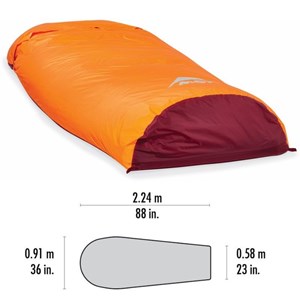 Sursac de couchage msr pro bivy