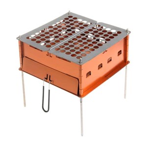 Barbecue pliable lacal compact barbecue