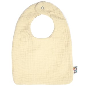 Bavoir en gaze de coton jeanne écru dès