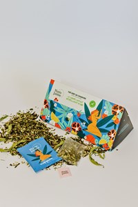 Thé vert bio au cbd en sachets