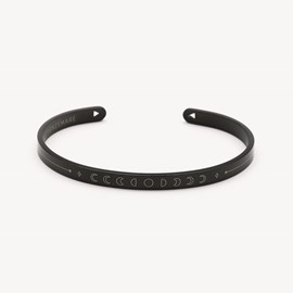 Bracelet jonc femme cycle-phase de lune