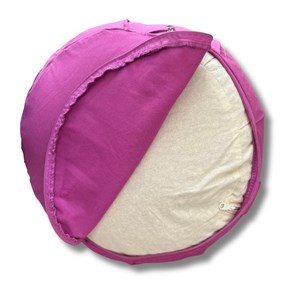 Coussin de méditation lotus sarrasin éco