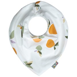 Bavoir bandana coton clem