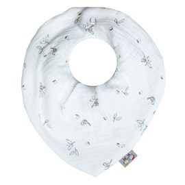 Bavoir bandana gaze de coton melody