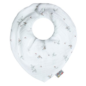 Bavoir bandana gaze de coton, melody