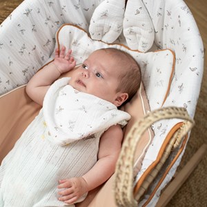 Bavoir bandana gaze de coton melody