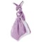 Doudou lapin dani créations violet Violet
