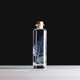 Plante immergée fougère cuir blanche h21