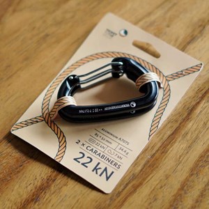 Mousquetons 22kn (set de 2)