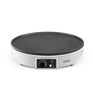 Crêpière     siméo blanc et noir l.