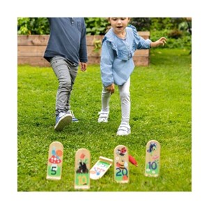 Jeu de lancer en bois