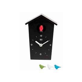 Horloge mini birdhouse chants d'oiseaux