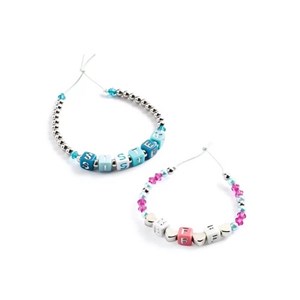 Argent perles alphabet