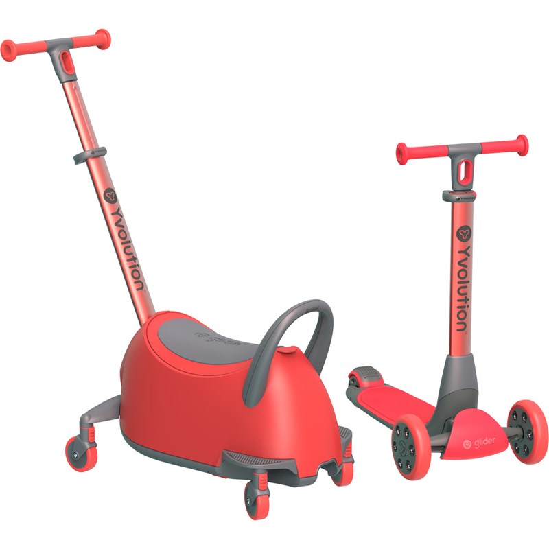Trottinette évolutive 5 en 1 luna rouge