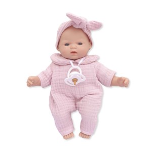 Poupée 26cm nina bobble rose