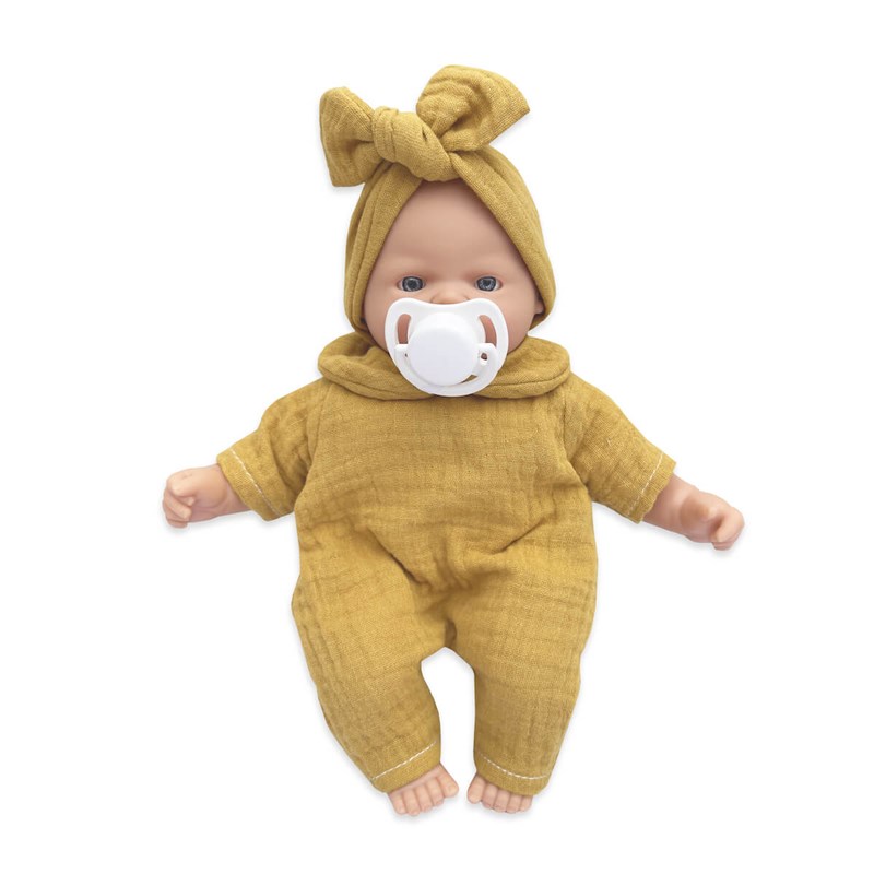 Wookids - Poupée 26cm nina bobble moutarde