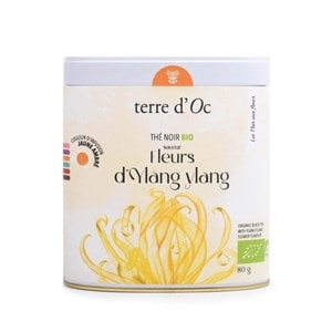 Thé noir bio - saveur ylang ylang