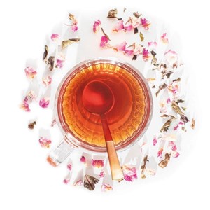 Thé blanc bio - aux fleurs de rose