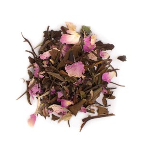 Thé blanc bio - aux fleurs de rose